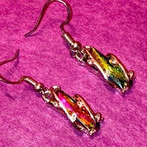 Yaomaio Crystal dangle cubic zirconia earrings